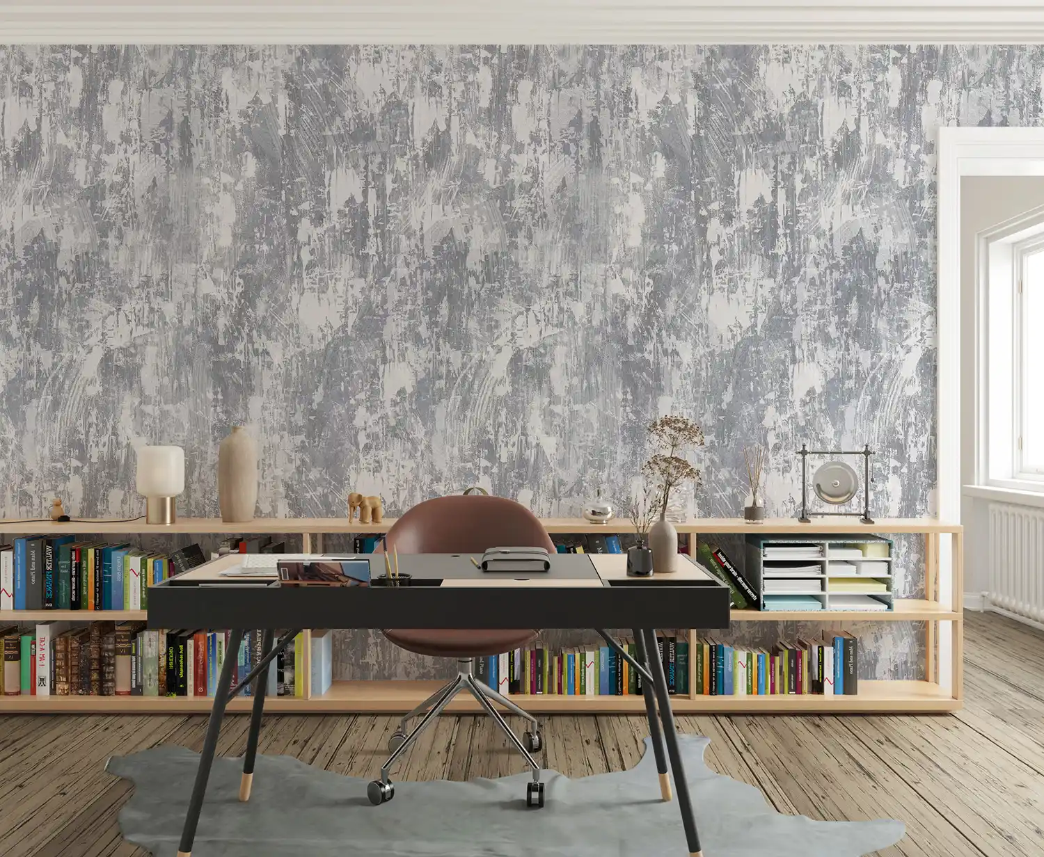Gray Concrete Pattern